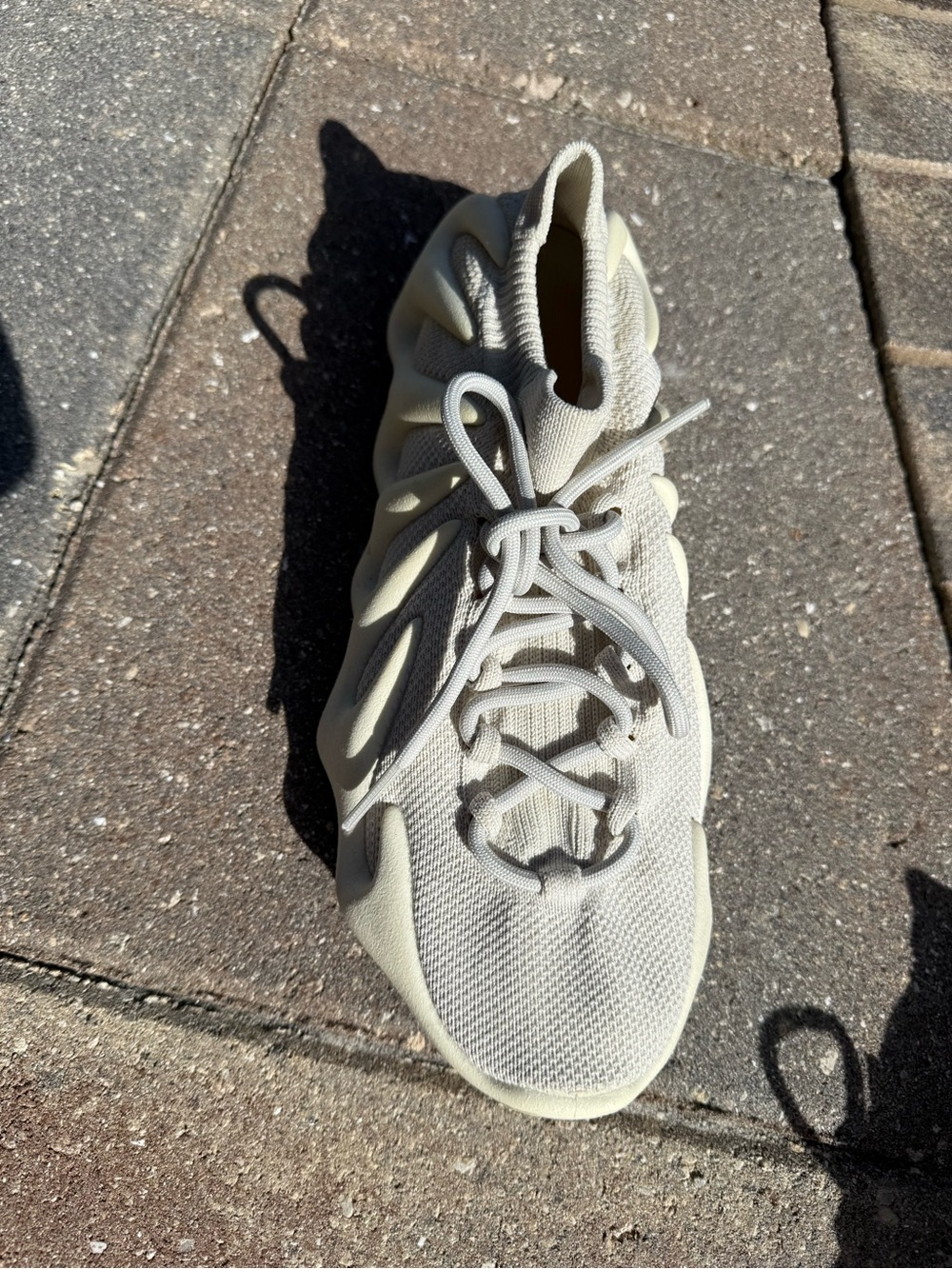 Adidas Yeezy Boost 450 Cloud White Mens Athletic Shoes - Picture 7 of 8